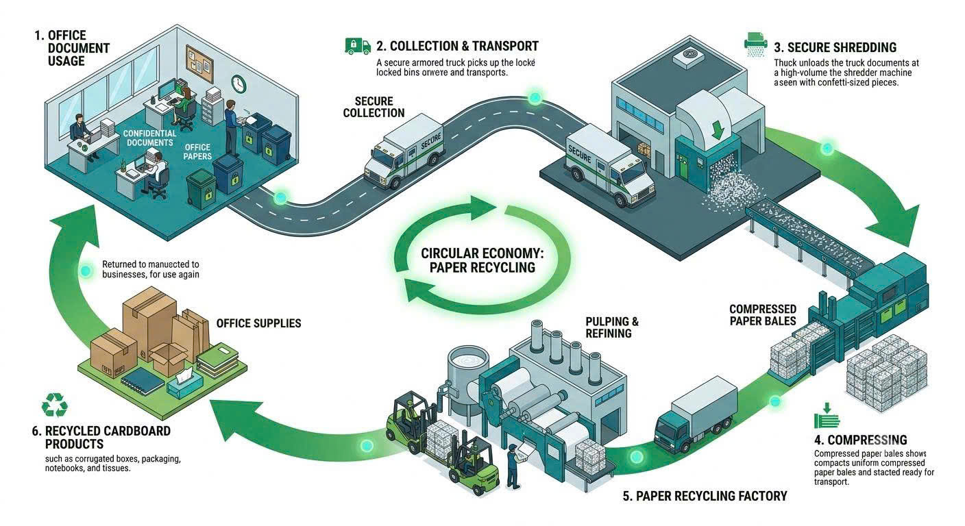 The Complete Journey of Paper Rebirth